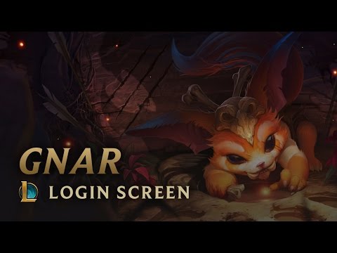 Gnar, the Missing Link | Login Screen - League of Legends