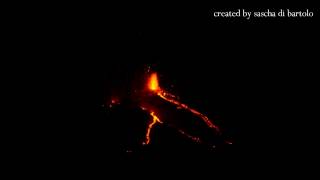 preview picture of video 'Etna Eruption 4 -5 august 2014 2nd video'