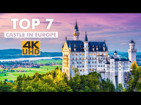 7 Wonderful Castle in Europe in 4K Ultra HD | Planet Of Wonders 8K