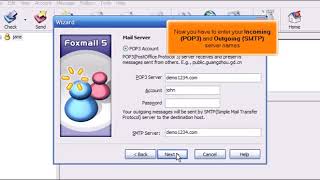 How to setup an email account in FoxMail
