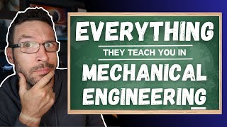 Everything You’ll Learn in Mechanical Engineering