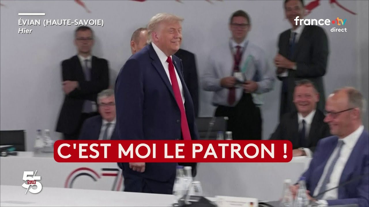 Trump à Versailles : retour sur le G7 d’Evian - Le 5/5 de Lorrain Sénéchal