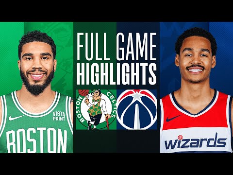 CELTICS at WIZARDS FULL GAME HIGHLIGHTS March 17, 2024