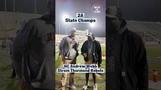 Andrew Webb: Strom Thurmond Rebels Take 2A State Championship Home. First since 2005!! 🏈