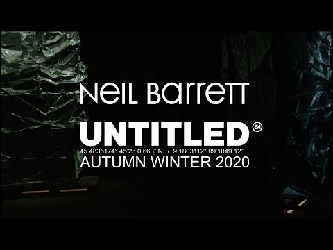 NEIL BARRETT FALL WINTER 2020 | UNTITLED