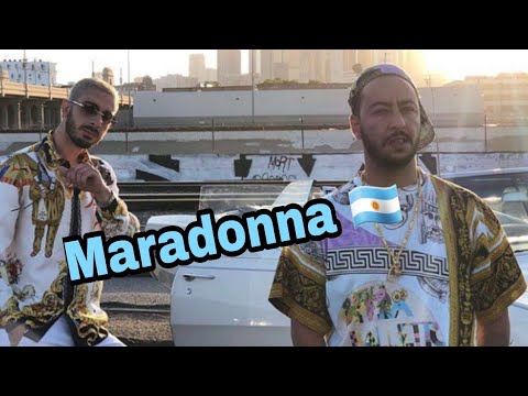 AM la scampia dans un grand concert avec Lacrim (Maradonna) 🔥🔥