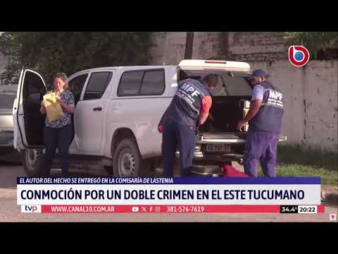 Conmoción en Tucumán: doble crimen y un detenido