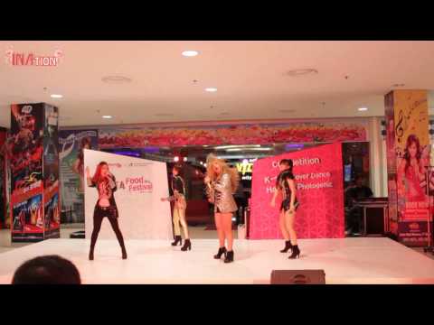 141102 I' GENERATION - Crush + Fire at Korea Food Festival Lotte Mart Bintaro