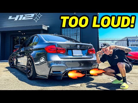 MAKING THE LOUDEST BMW F80 IN THE WORLD!!! (New Exhaust!)