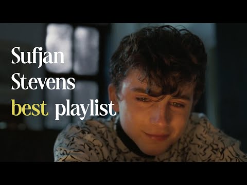 Sufjan Stevens | Best Playlist with Cozy Fireplace & Snowfall