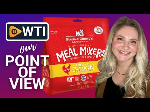 Stella & Chewy's Freeze Dried Raw Chewy’s Chicken Meal Mixers – Dog Food Topper for Small & Large Breeds – Grain Free - WTI product video review