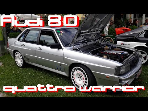 Audi 80 quattro warrior - 5 cylinder sound! #sølvpilen