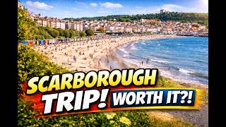 “Last-Minute Trip to Scarborough from Snainton! 🌧️ UK Coastal Adventure”