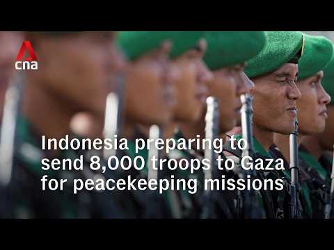 Indonesia prepares to deploy troops to Gaza for peacekeeping missions