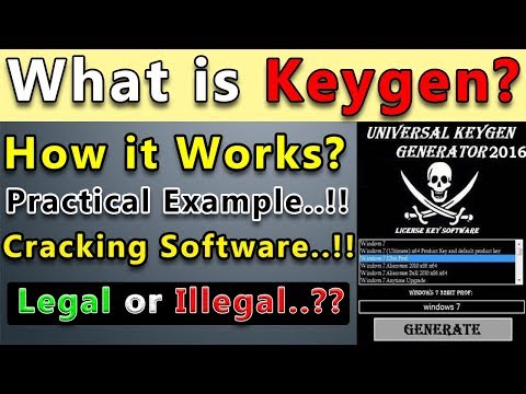 What is Keygen? How It Works? Practical Example | Cracking Software | Software Registration