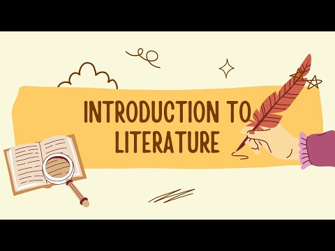 What is Literature? I Introduction to Literature