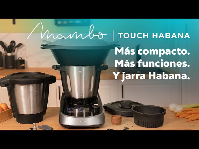 Küchenroboter Cecotec Mambo Touch mit Jarra Habana 1600W 3,3L Touchscreen WiFi video