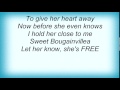 Allman Brothers Band - Bougainvillea Lyrics