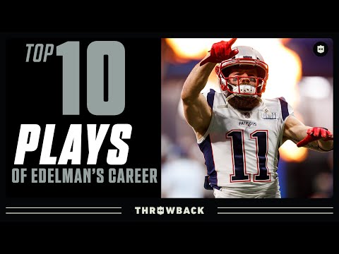 Julian Edelman's Top 10 Career Plays!