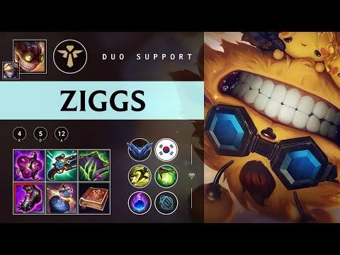 Ziggs Support vs Senna - KR Diamond Patch 25.24