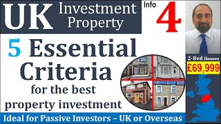 UK Property  4 - Five Essential Criteria for Investment Property