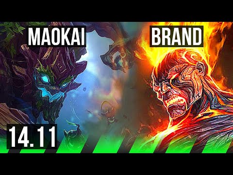 MAOKAI vs BRAND (JGL) | 5/2/13 | EUW Grandmaster | 14.11
