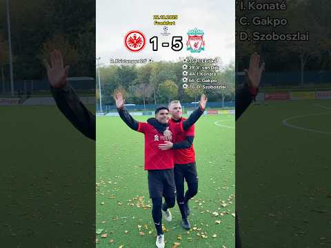 Eintracht Frankfurt - Liverpool Champions League 25/26 🔥#championsleague #liverpool #football