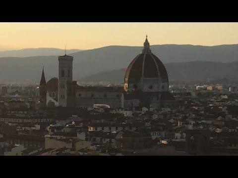 A DAY IN PIAZZALE MICHELANGELO FIRENZE, ITALY | VLOG #01
