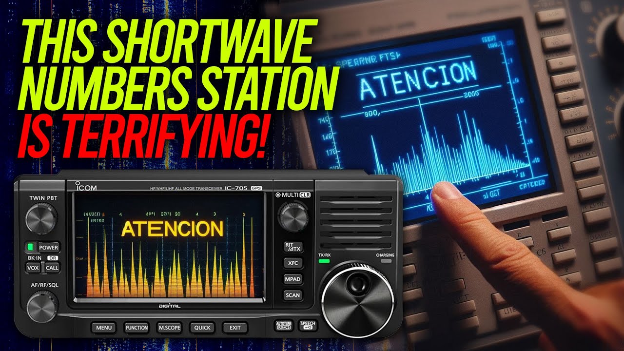 This Unidentified Shortwave Numbers Station Is Terrifying!