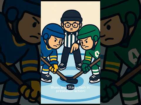 “Blues vs Stars Preseason Thriller Sep 20, 2025