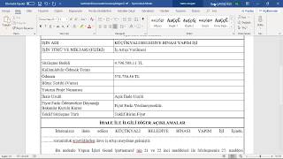 Hakedişlerde İş Artış Eksiliş Hesabı (Mukayeseli Maliyet) ve Yeni Fiyat Tespiti 