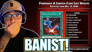 ¿QUÉ fue esta banlist? 💀 | Nueva lista Yu-Gi-Oh analizada