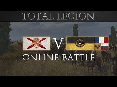 Napoleon Total War Online Battle #012: Spain vs France, Russian & Austria