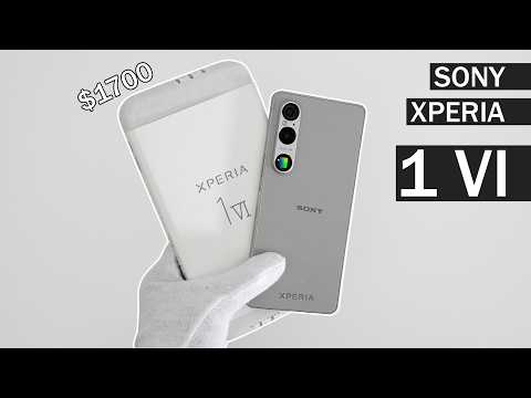 Pro Camera On A Smartphone I Sony Xperia 1 VI Unboxing