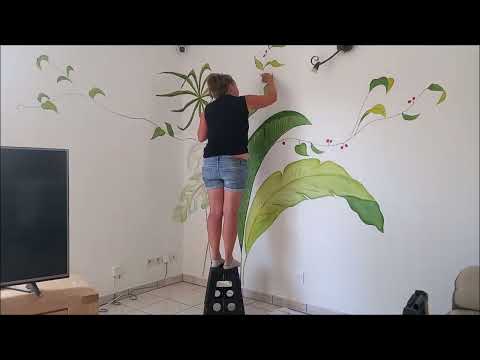 Time-lapse — réalisation d'une fresque