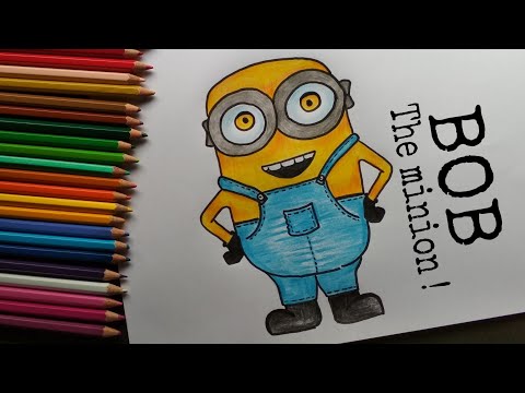 How to Draw a Minion | Bob the Minion