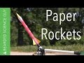 Paper Rockets for Under Five Dollars (Physics)
