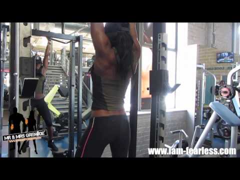 FIT COUPLE LIFE: BEASTLY BACK WORKOUT WITH NYISHA JORDAN & GABRIEL SEY