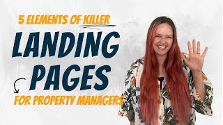 5 Elements of Landing Pages for Property Managers