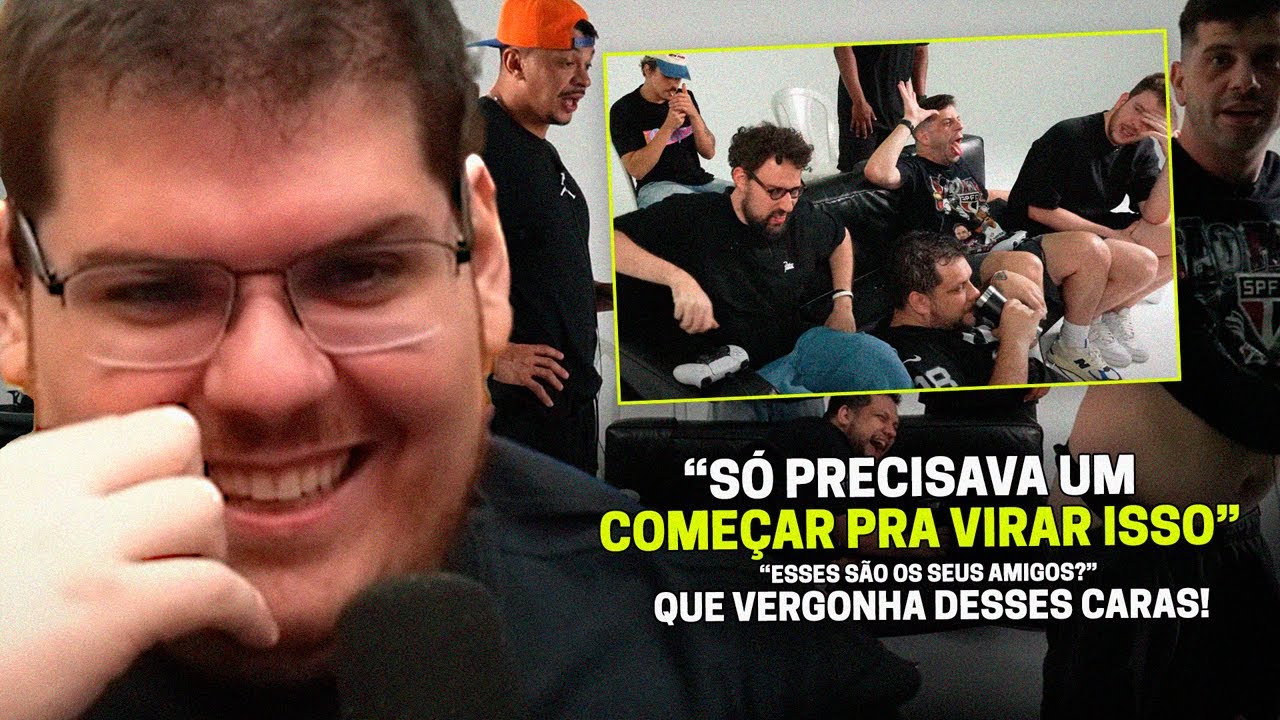 CASIMIRO REAGE: QUEM É O BEBUM?! COPA CIRROSE ft. AQUELES CARAS E JÚLIO COCIELO | Cortes do Casimito