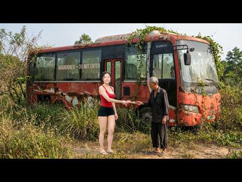 [TIMELAPSE] Genius Girl Restoration Abandoned SAMCO 29-Seater from Trash Yard to Luxury Bus