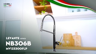 VÒI RỬA BÁT CẦN MỀM NOBILI LEVANTE NB306B video 1