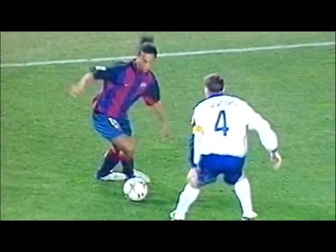 Ronaldinho 2003/04 👑 Ballon d'Or Level: Dribbling Skills, Goals, & Passes