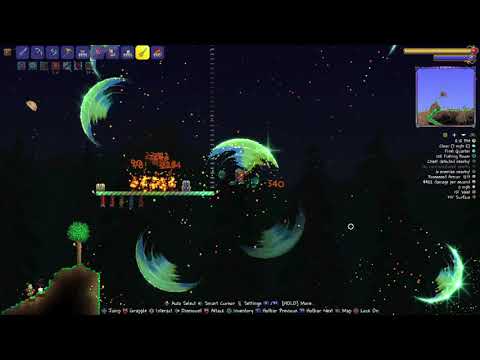 The FASTEST I could swing the reworked Terra Blade before it got nerfed (Build is in Description)