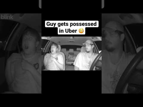 GUY GETS POSSESSED IN UBER! ???? #shorts