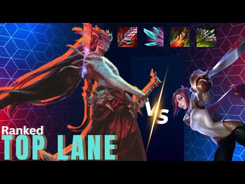 Yone VS Fiora TOP Lane Ranked game S18. Highlights, Stats and Build at the end of the video.