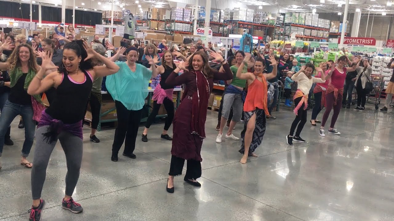 Bollywood Flashmob in Costco - Santa Cruz, CA - February 2, 2019