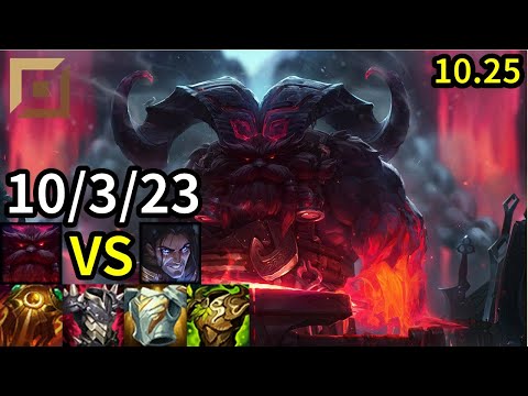 Ornn Top vs Sylas - KR Master | Patch 10.25