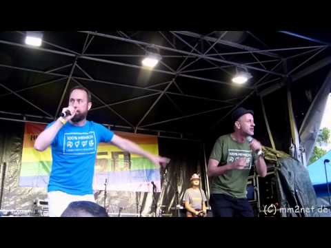 CSD Nürnberg 2014 - 100% Mensch, mit Holger Edmaier & Stephan Runge [Sa. 02.08.2014]