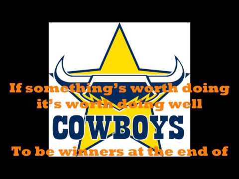 North Queensland Cowboys theme song (Lyrics) NRL Sing-A-Long